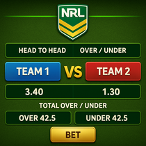 HappyJokers - NRL Betting - Sports Betting Markets